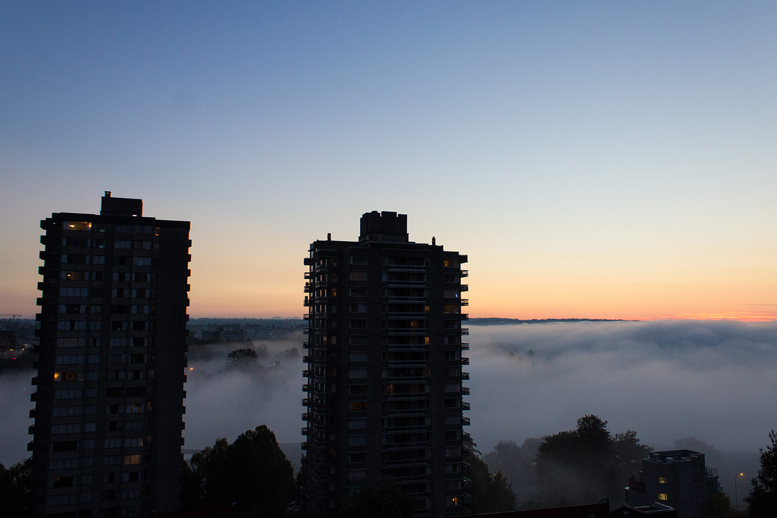 Cloud over Vancouver.
