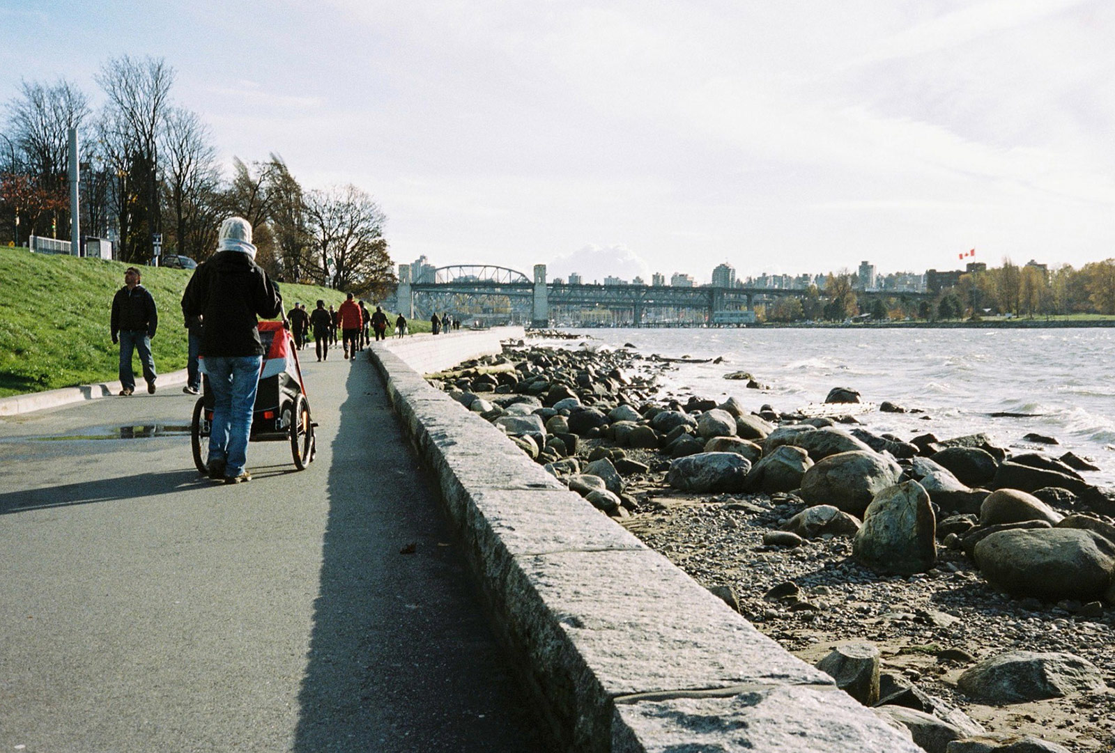 On the way to Granville Island