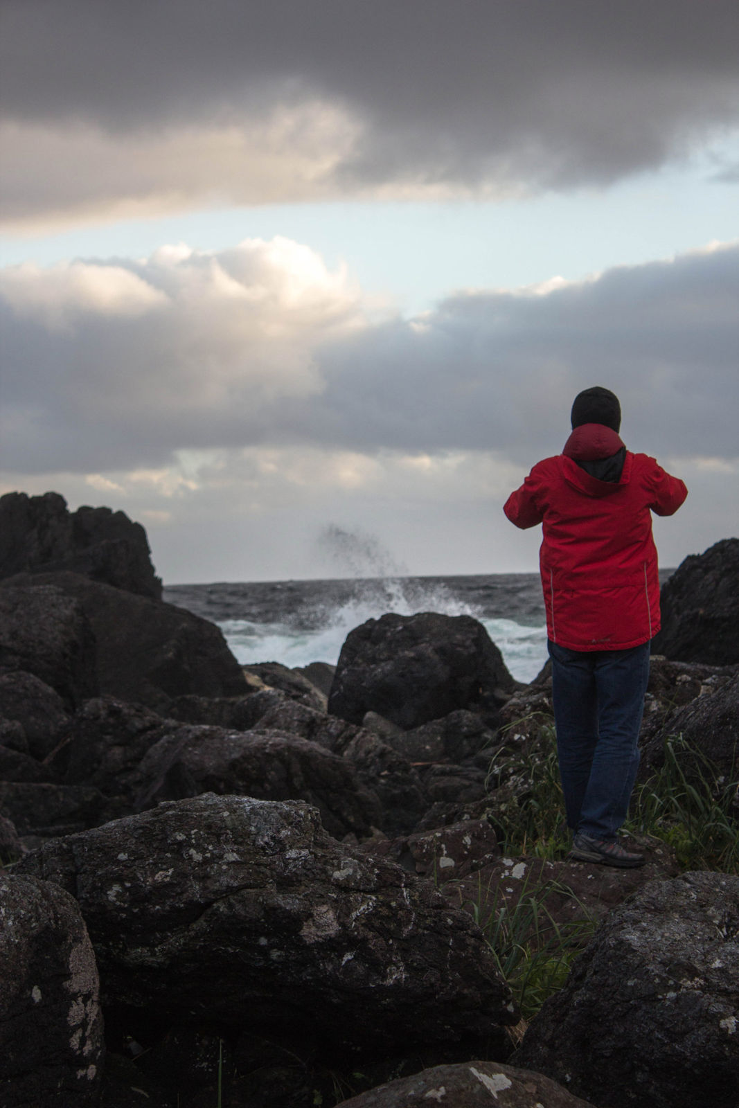 Reinhold in the storm