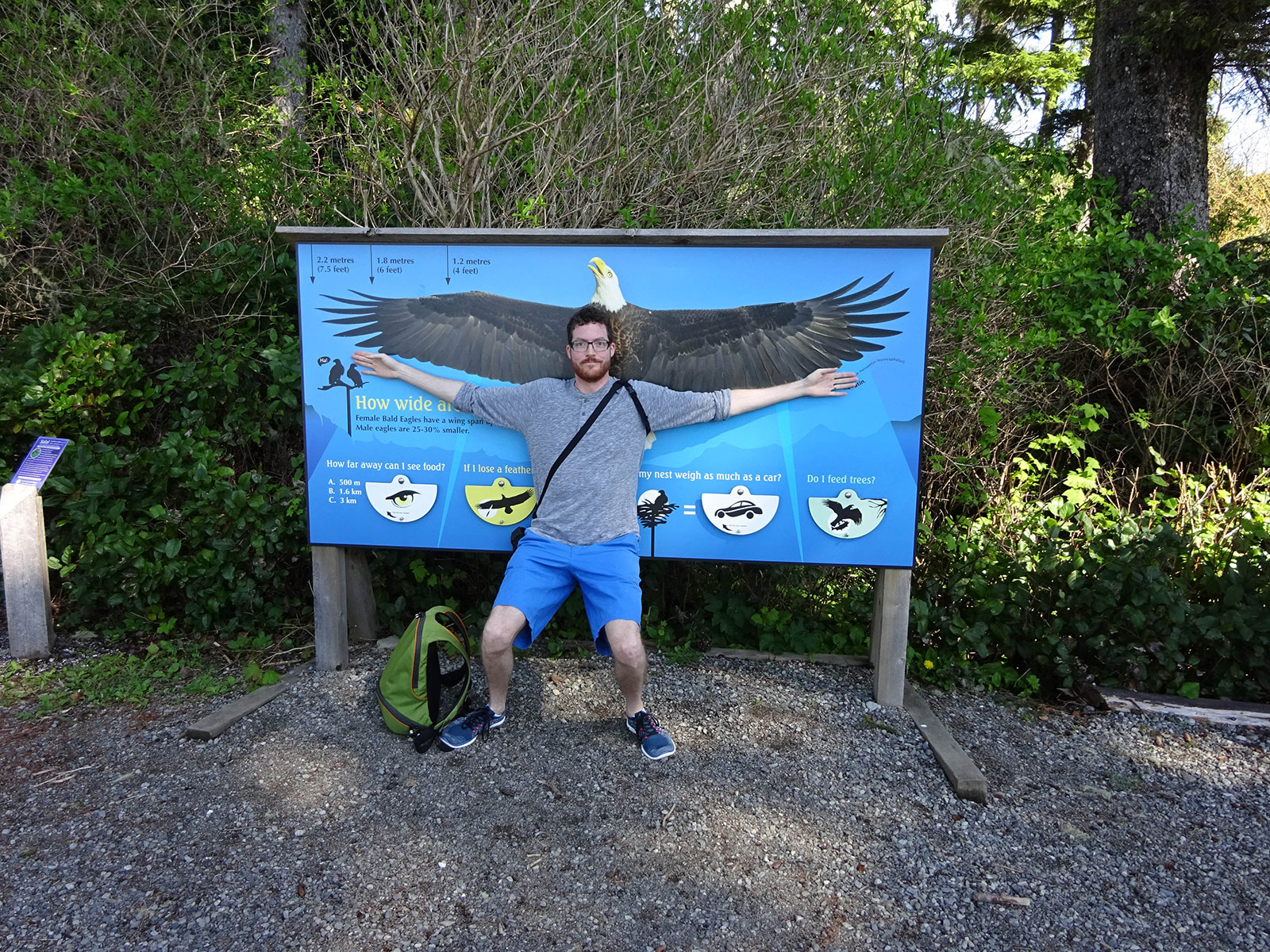 Tall as an eagle